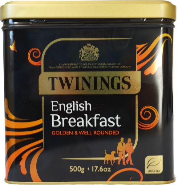 Twinings English Breakfast Tee. 500 g Dose Schwarztee bestellenDose