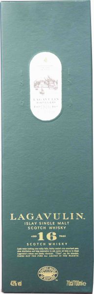Lagavulin 16 Years Islay Malt Geschenkverpackung