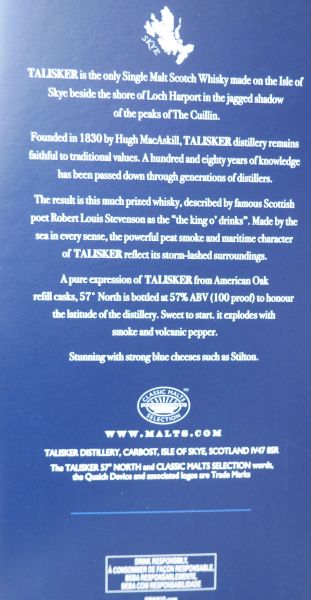 Talisker 57 Grad Nord Box