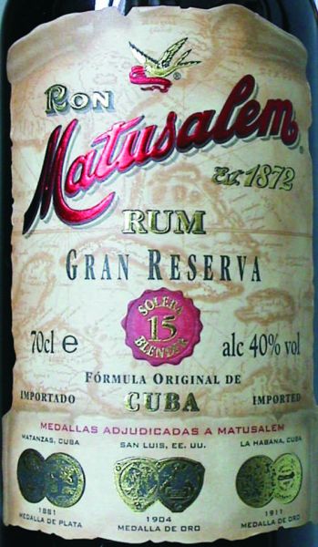B-Ware Ron Matusalem Rum Gran Reserva 23,  0.7 L.