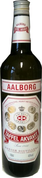 Aalborg Taffel Akvavit, 1 Liter Aalborg Taffel Akvavit, 1 Liter