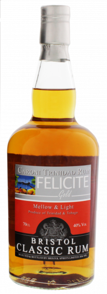 Bristol Caroni Rum Trinidad & Tobago Felicite Gold 0,7L