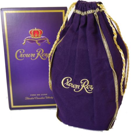 Crown Royal Whisky mit Flaschensack