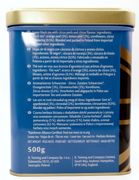 Twinings Lady Grey Zesty & Bright Tee 500 g Dose