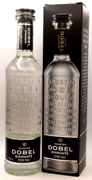 Flasche Maestro Dobel Diamante mit GEPA