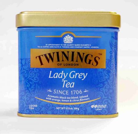 Twinings Lady Grey 100 gramm Dose