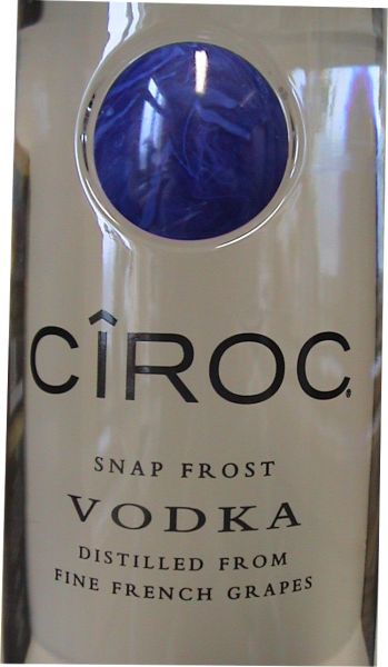 Etikett Ciroc Vodka Etikett Ciroc Vodka