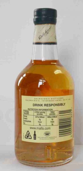 Dalwhinnie Single Malt Whisky 15 Jahre 0,2 Liter|Travel Retail Shop