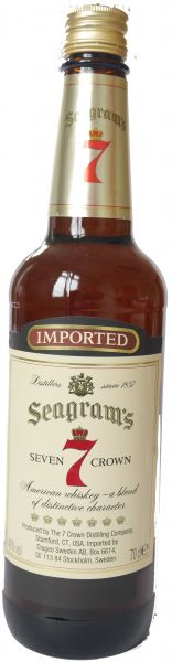 Seagrams Seven Crown 0,7Liter Seagrams Seven Crown 0,7Liter